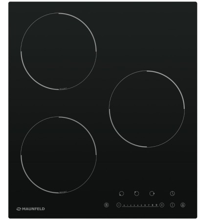 Hon surface Maunfeld EVI.453-BK, induction, 3 burners, sensor, black