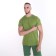 Male T -shirt, Haki Mix color, size 46