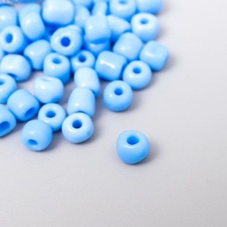 6/0 round beads in the bottle "Denim Blue" 20 g-2