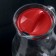 Glass Glass Glass Bistro, 1 L, Red Cover color
