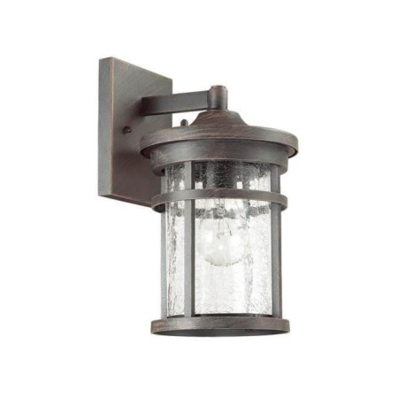 Street wall lamp Virta, 1x60W, E27, IP44, black color-1