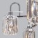 Tenia chandelier, 5x60W E14, graphite color