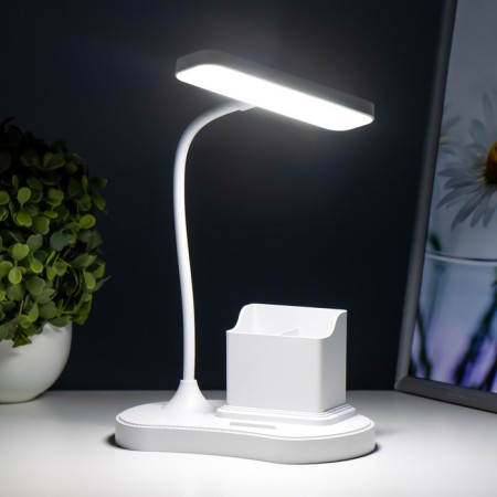 Board lamp "Deco" LED 3W USB AKB White 14x7x34 cm Risalux-3
