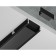 Profile aluminum invoice Ambrella Illumination Alum Profile, GP1700BK/BK, 2000x6x15.5 mm, black color, black disper