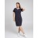 Women's dress Draw Attendation, size 48, gray color