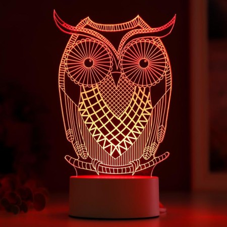 Lamp "Big Eagle" Led RGB from the network 9.5x13x22cm Risalux-2