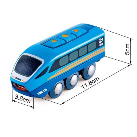 Train on batteries, with remote control-3