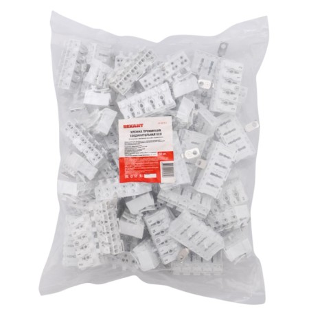 Spring Domestic connective KSP 5-Polus with ground and with mounting legs (50 pcs./Union) REX-1