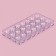 Konfinetta chocolate uniform "Sponges", 28 × 14 cm, 21 cells (4.8 × 2.5 × 1.8 cm)