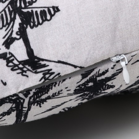 New Year. Decorative pillowcase "Ethel" Winter Landscape 50*50 cm, chopper, 100% cotton-2