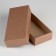 Box of a team without printing a lid is a brown without a window 24 x 11.5 x 4.5 cm