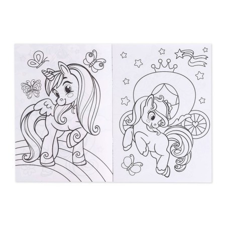 Coloring sets "for girls", 4 pcs. 16 pp., A4 format-1