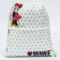 A bag for shoes with a pocket, 35x42 cm, Minnie Mouse