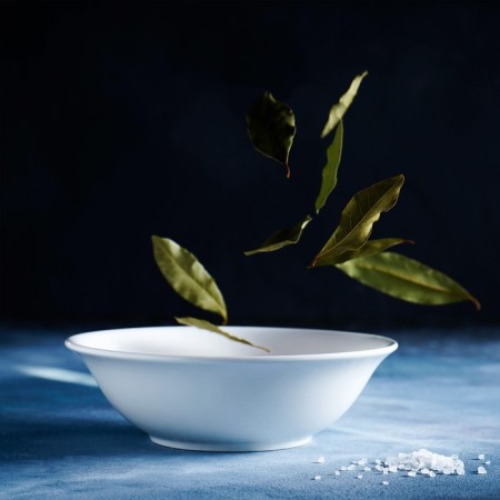 Plate porcelain deep shade White Label, 350 ml, d = 15 cm, white color-5