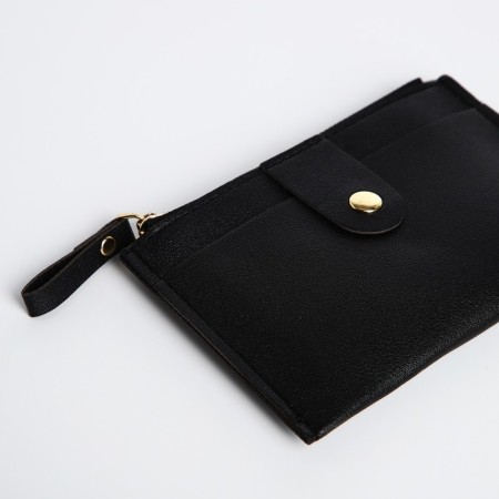 Cardholder with lightning, black color-2
