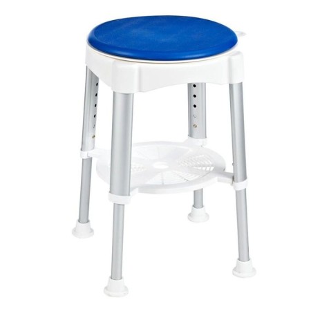 Turning stool with adjustable height