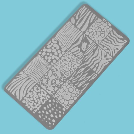 Stamping disk Metal, "Animals", 12 × 6 cm-3