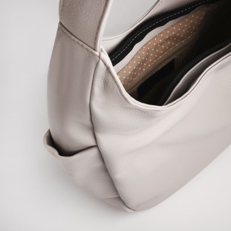 Female bag Textura, bag, medium size, beige color-5