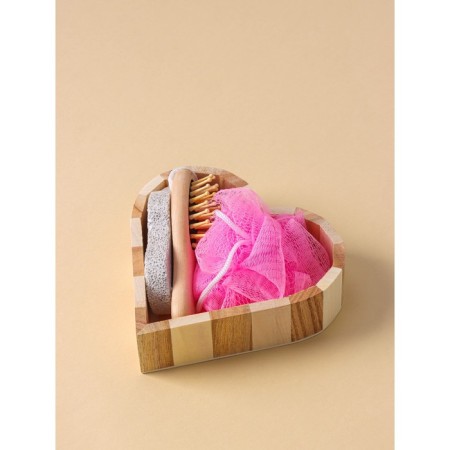 Set of Bann Dolyana, 3 objects (washcloth, pumice, comb), mix color-1