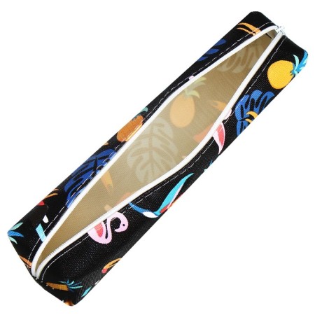 School Penal on the zipper "CACADE" Calligrata, black-3