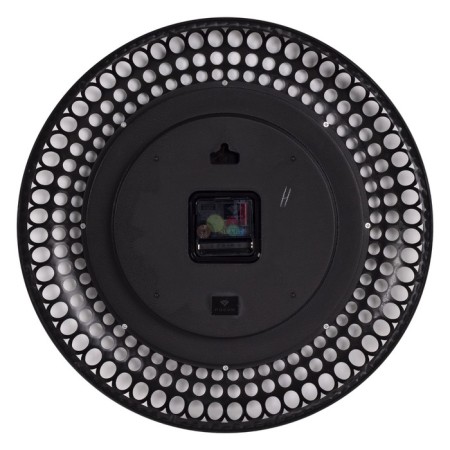 Walls Wall interior, silent, d-29 cm, black with gold-2