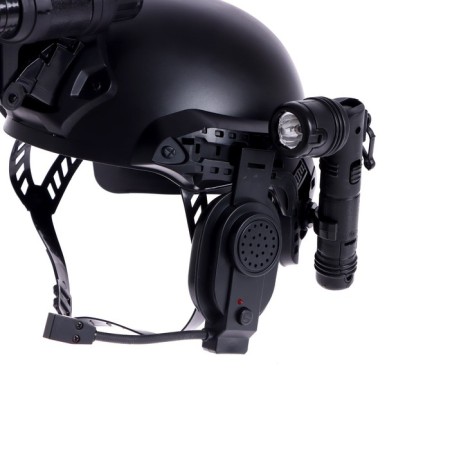 Game set 5 in 1 "helmet of specialized agent", glasses, lantern, loudspeaker, binoculars-6