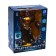 Superbot robot, light and sound effects, works from batteries, gold color