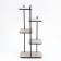 LAKSI Flowers stand, 288x503x1175, black/cement