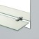 Arc mirror, with a shelf, 110 × 50 cm