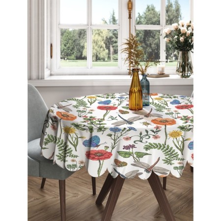 The tablecloth "Field sketches", round, Saten, d = 150 cm