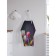 Apron kitchen with a photo print "Spring tulips", adjustable, size OS