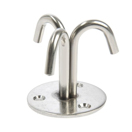 Crouching Ceiling Tundra, three -rod, stainless steel, 10 pcs-3