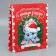 Laminated vertical "New Year's miracles", m 26 x 30 x 9 cm, New Year
