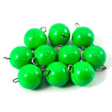 Cargo Cheburashka painted collapsible Yaman 10 pcs., 16 g, green