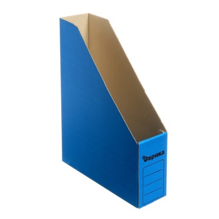 A4 storage, archive from microgofrotcard Calligrata, 75 mm, up to 700 l, blue-2