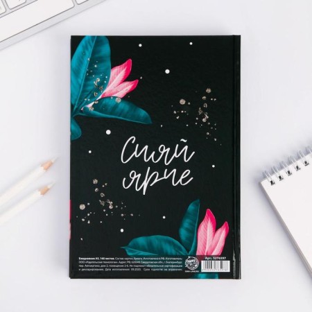 Diary "Since March 8, shone brighter", A5, 160 sheets-4