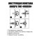 Anchor "bison", type of molly, for hollow materials, galvanized, M4, 13x32 mm, 120 pcs