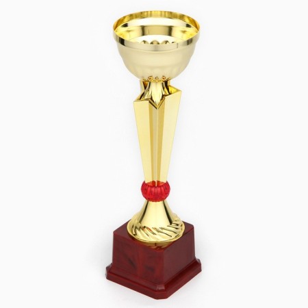 The 174V Cup, award figure, gold, plastic stand, 29.3 x 10 x 7.5 cm.-4