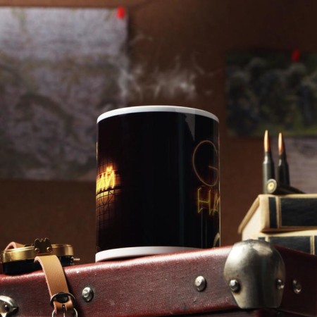 Mug "From February 23. Go Hard ", with application-1