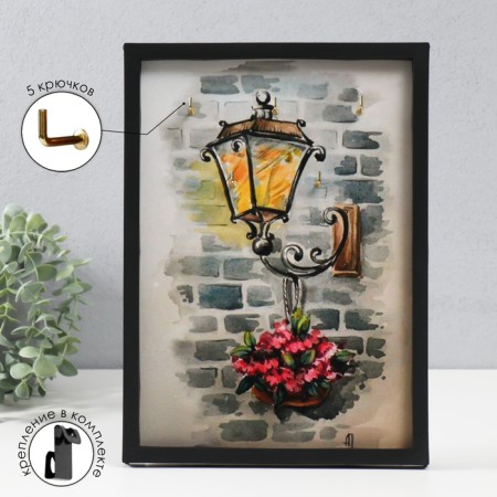 Open Open "Lantern" 5 hooks, 23x32 cm