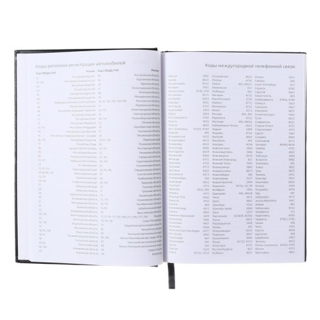 Leduced Diary A5, 160 sheets, Attomex. Orion, solid boumvinyl cover with foam, liesse, block 70 g/m2, black-5