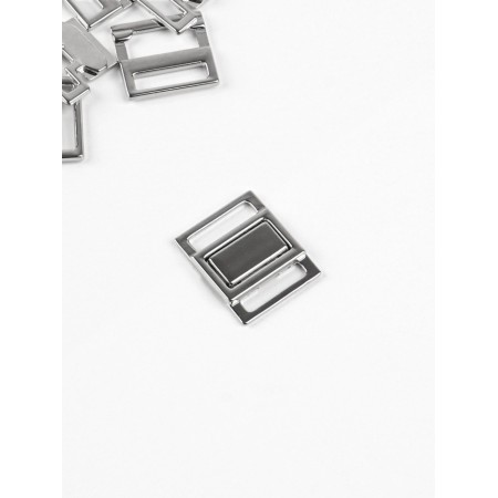 Flotter for a swimsuit, metal, 15 mm, 5 pcs., Silver color