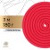 Racking for rhythmic gymnastics weighted Grace Dance, 3 m, color fuchsia