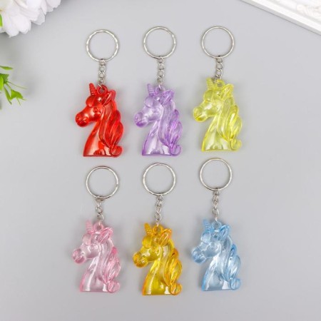 Breek plastic "Head Head" mix 4.8x3x1.3 cm-2