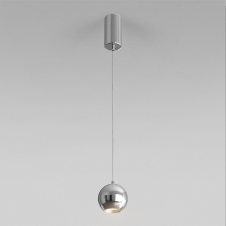 Suspended accent Elektrostandard, Giro LED 7 W, 80x80 mm, IP20, chromium color-1