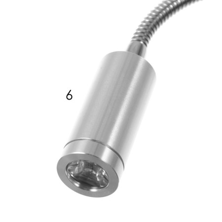 Bra 1953/1SL LED 3W silver 6.5x6.5x41 cm-4