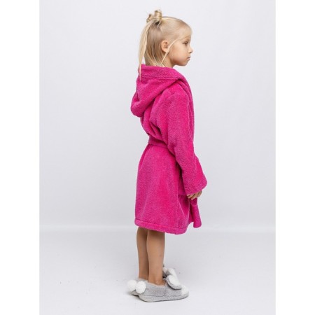 Baby robe, height 116 cm, color fuchsia-1
