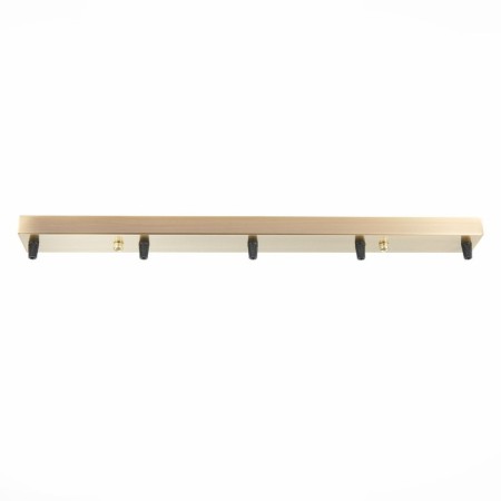Ceiling mount on 5 lamps (rectangular) ST LUCE. SL001.313.05. SL001, 60x6 cm, bronze color