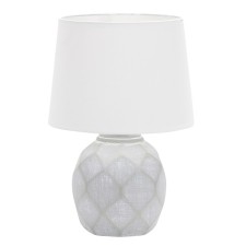 Лампа настольная Gerhort G32120/1T LGR WT, 1х40Вт, E14, 29,5х20х20 см, цвет серый