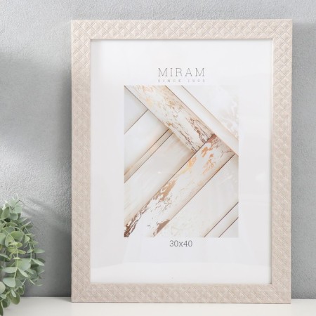 Photo frame Plastic "Mira" 30x40 cm, 642740-15